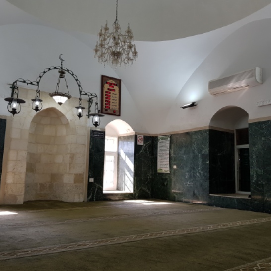 Inside the little mosque